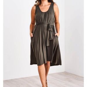 Latched mama brand Nursing romper/maternity